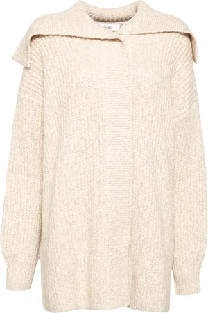 B+AB Vest met oversized kraag