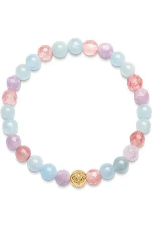 Nialaya Armband met gefacetteerde stenen
