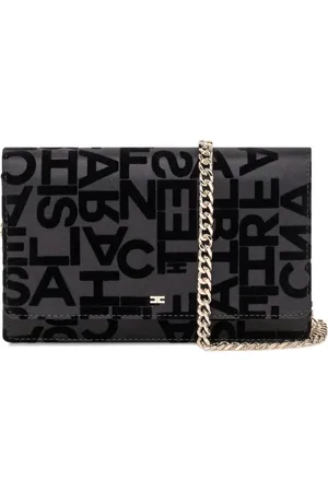 Elisabetta Franchi Clutch met logo