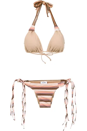 AMIR SLAMA Gestreepte bikini