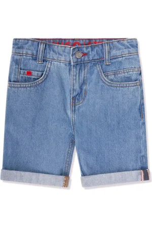 HUGO BOSS Mid waist spijkershorts