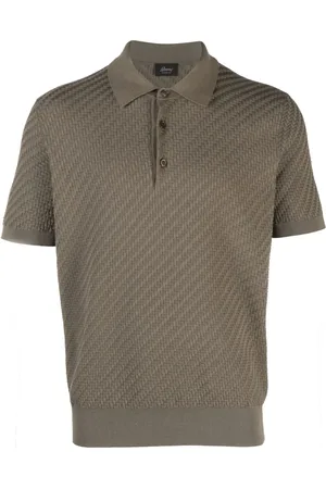 BRIONI Gebreid poloshirt