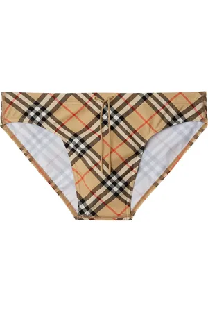 Burberry Geruite zwembroek