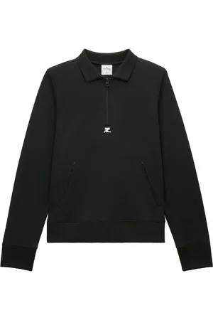 Courrèges Poloshirt met rits