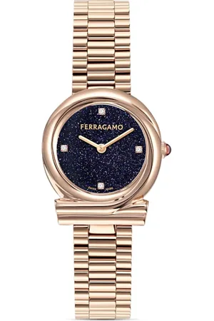 Salvatore Ferragamo Gancini gedraaid 28mm horloge