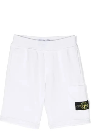 Stone Island Trainingsshorts met badge