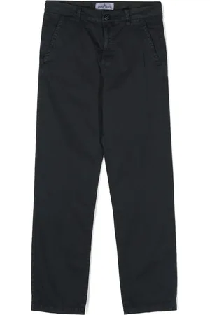 Stone Island Straight broek met Compass