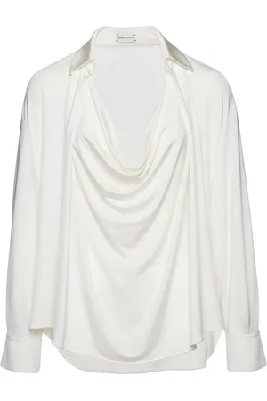 MAGDA BUTRYM Gedrapeerde blouse
