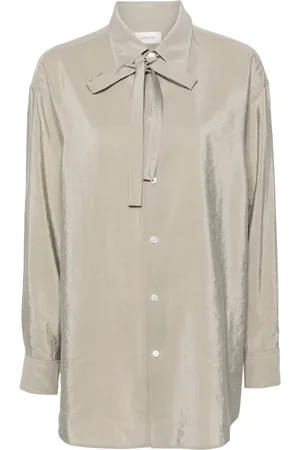 LEMAIRE Blouse met strikdetail