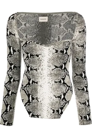 Khaite Body met jacquard