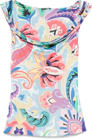 Etro Tanktop met paisley