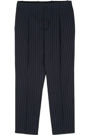Maison Kitsuné Broek met krijtstreep