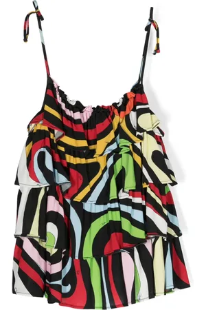 PUCCI Junior Top met ruches