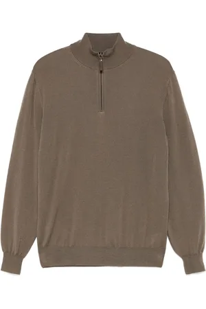 CANALI Trui met halve rits