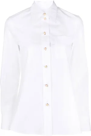 Lanvin Blouse met puntige kraag