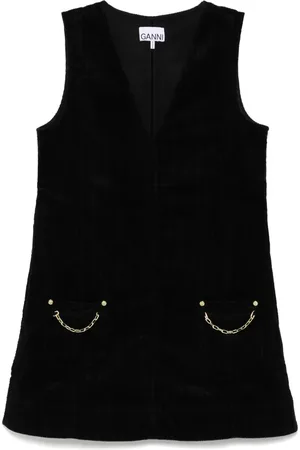 Ganni Ribfluwelen mini