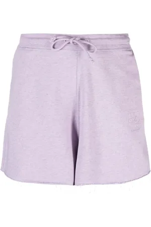 Ganni Trainingsshorts met trekkoordtaille