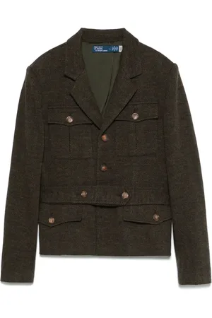 Ralph Lauren Jack met visgraatpatroon