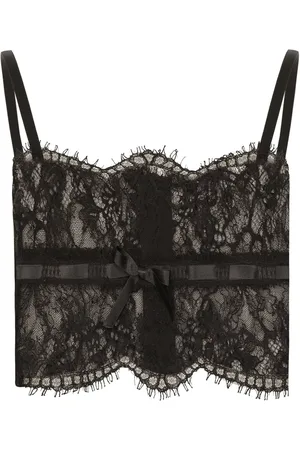 Dolce & Gabbana Korset met bloemenkant