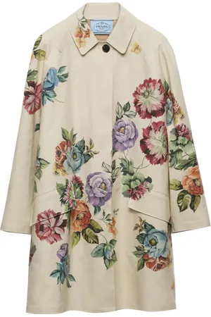 Prada Jas met enkele rij knopen