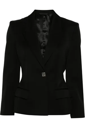 Givenchy 4G wollen blazer met vloeibare knopen