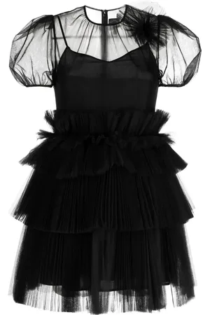HUISHAN ZHANG Jurk met tule detail