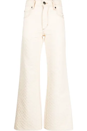 Charles Jeffrey Loverboy Jeans met jacquard