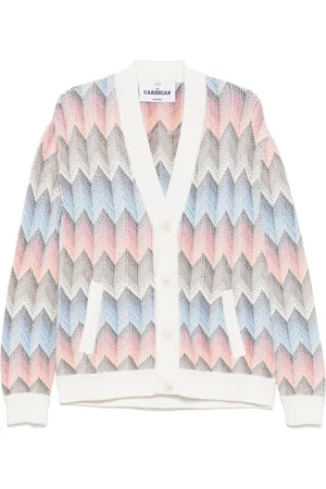 Missoni Vest met chevron streep