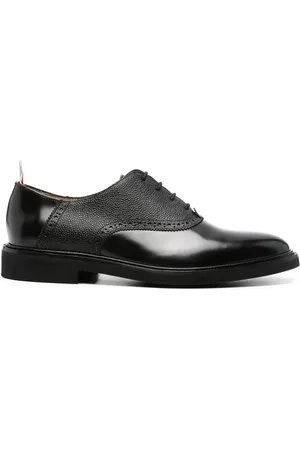 Thom Browne Leren brogues met logo label