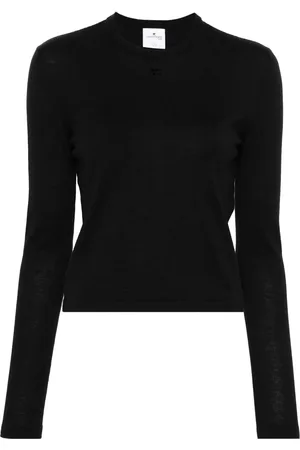 Courrèges Trui met geborduurd logo