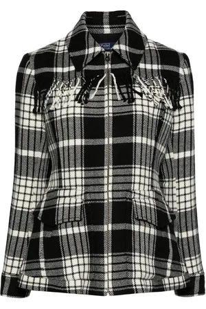 Ralph Lauren Wollen jack met franje