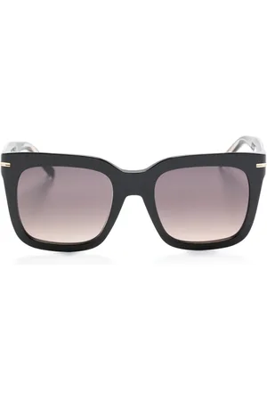 HUGO BOSS Zonnebril met oversized montuur