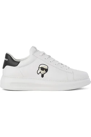Karl Lagerfeld Ikon NFT Kapri leren sneakers