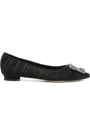 Manolo Blahnik Geplooide pumps
