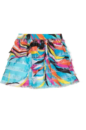 PUCCI Junior Gelaagde rok met print