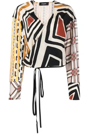 Dsquared2 Blouse met geometrische print