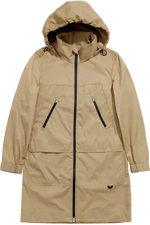 Bimba y Lola Trenchcoat met capuchon