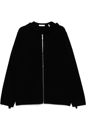 Helmut Lang Mohawk hoodie met rits
