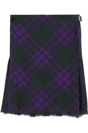 Burberry Geruite kilt
