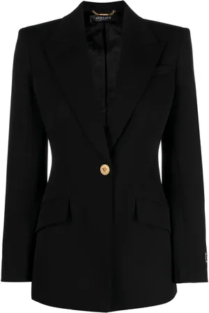 VERSACE Blazer met enkele rij knopen
