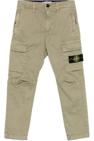 Stone Island Cargo broek met Compass