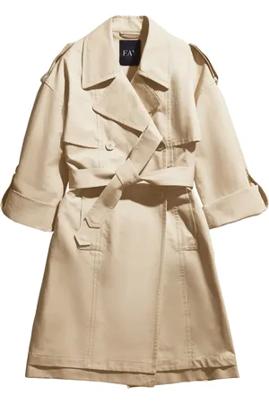 FAY Trenchcoat met dubbele rij knopen