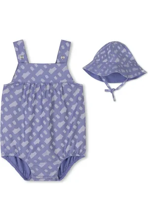 HUGO BOSS Babybroekje en muts met jacquard