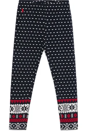 Ralph Lauren Fair Isle legging van stretch