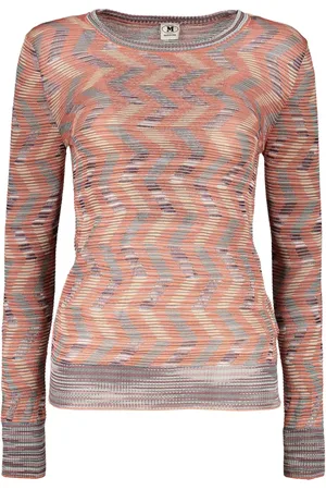 Missoni Trui met zigzag patroon