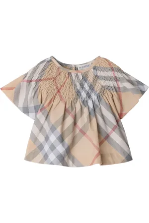 Burberry Geruite katoenen shirt