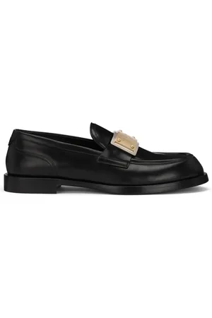 Dolce & Gabbana Bernini loafers met logoplakkaat