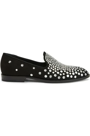 Giuseppe Zanotti Loafers verfraaid met kristallen