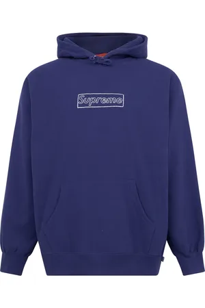 Supreme X Kaws hoodie met logo