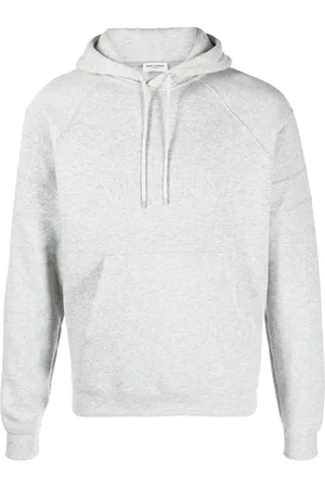 Saint Laurent Hoodie met geborduurd logo